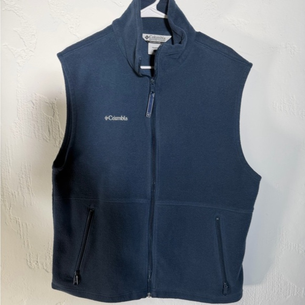 Columbia Dark Blue  Fleece Vest